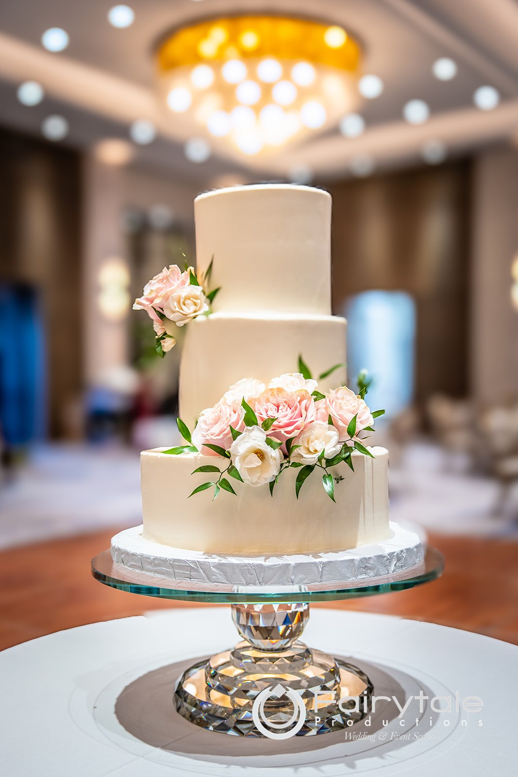 Reception detail with cake