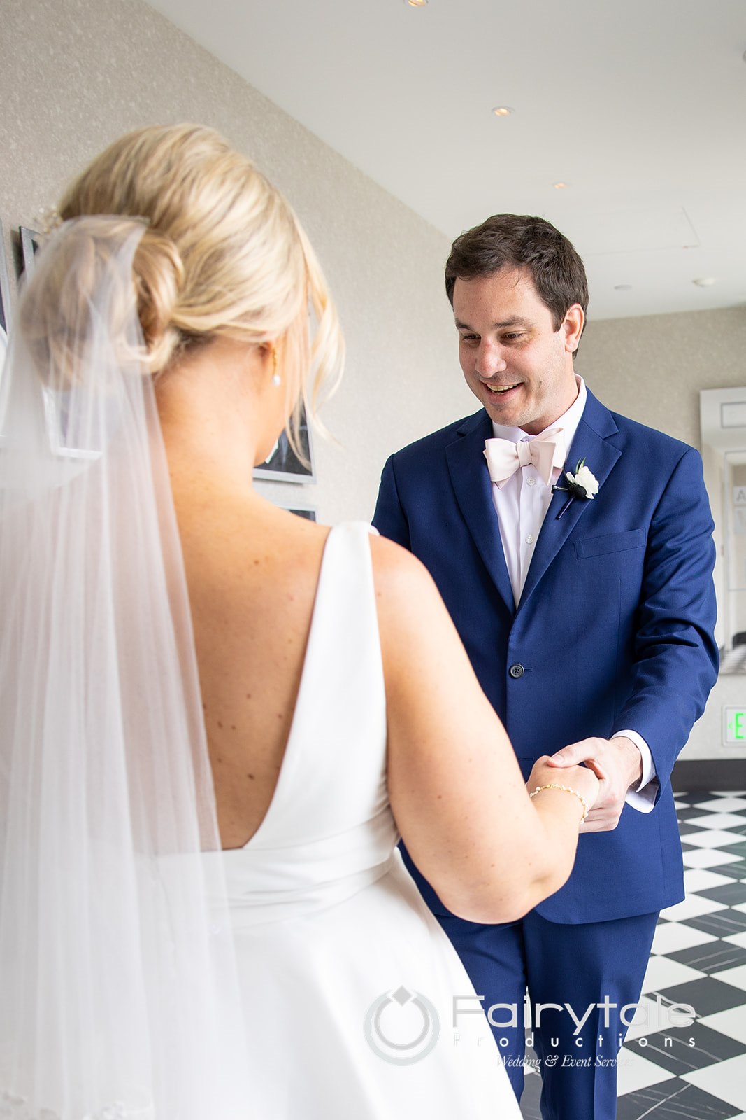 Tears during first look